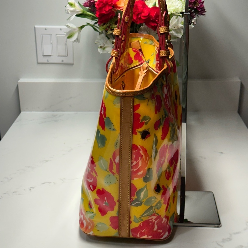 Dooney & Bourke Ivy Satchel with Orange Interior - Picture 10 of 11